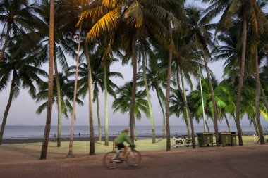  Bang Saen sahilde Provinz Chonburi Tayland Bangsaen kasaba. Tayland, Bangsaen, Kasım, 2018
