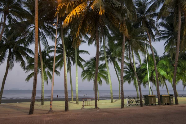 Bang Saen Sahilde Provinz Chonburi Tayland Bangsaen Kasaba Tayland Bangsaen — Stok fotoğraf