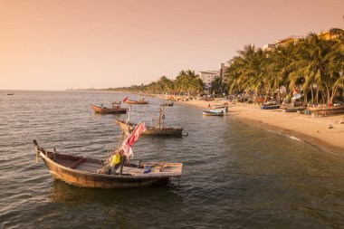  Bang Saen sahilde Provinz Chonburi Tayland Bangsaen kasaba. Tayland, Bangsaen, Kasım, 2018