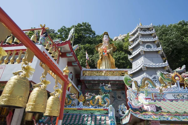 Sean Suk Provinz Chonburi Tayland Bangsaen Town yakınındaki bir Budizm tapınakta. Tayland, Bangsaen, Kasım, 2018