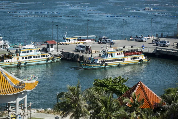 Ferry Station Pier Island Koh Loy Town Racha Provinz Chonburi — Stock Photo, Image