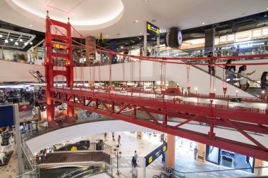 Terminal 21 Alışveriş Mal Provinz Chonburi Tayland Pattaya şehir iç mimarisi. Tayland, Pattaya, Kasım, 2018