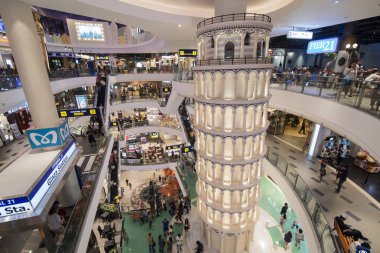 Terminal 21 Alışveriş Mal Provinz Chonburi Tayland Pattaya şehir iç mimarisi. Tayland, Pattaya, Kasım, 2018