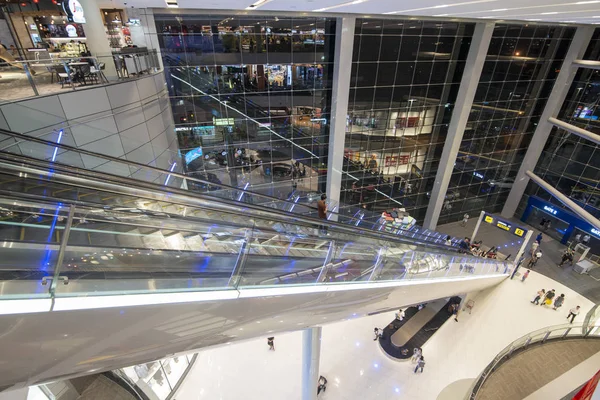 Architettura Interna Del Terminal Shopping Mal Nella Città Pattaya Nella — Foto Stock