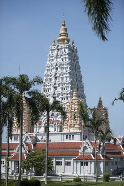 Wat Yan Sang Wararan Woramahawihan Temple City Pattaya Provinz Chonburi — Stock Photo, Image