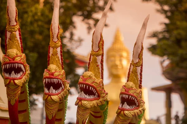 Buddy Wat Phra Yai Wzgórzu Buddy Mieście Pattaya Provinz Chonburi — Zdjęcie stockowe