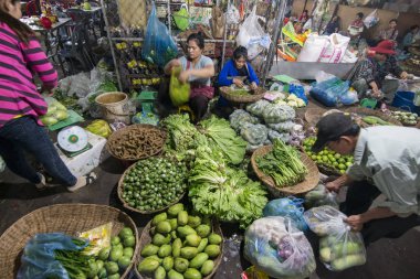 Kamboçya Siem Reap Market Phsar Samaki