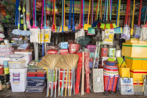 CAMBODIA SIEM REAP OLD MARKET — 스톡 사진