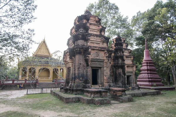 Kambodża Siem Reap Wat an KAU Sey — Zdjęcie stockowe