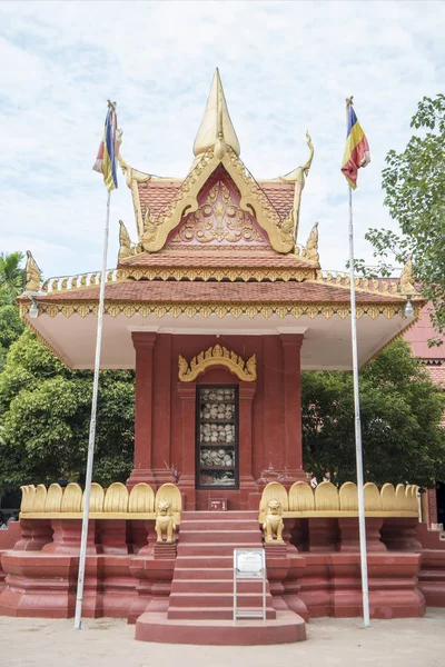 CAMBODIA SIEM REAP KILLING FIELDS WAT THMEY — Stock Photo, Image