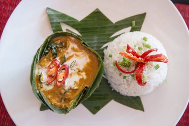 Kamboçya Siem Reap Khmer Gıda Amok
