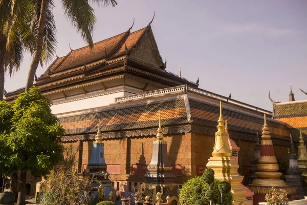 Kambodja Siem Reap Wat Prohm Roth — Stockfoto