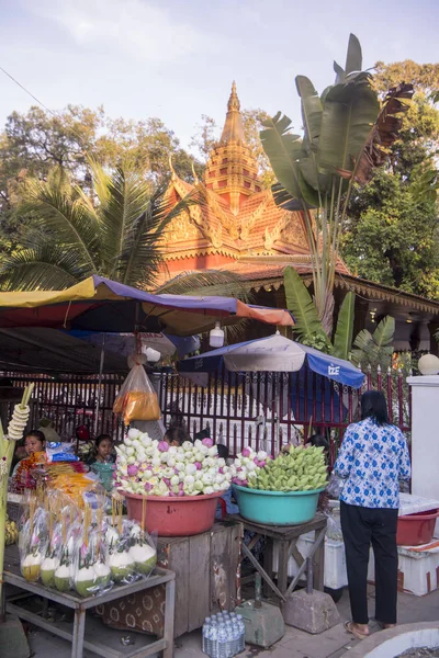 柬埔寨Siem Reap Preah Ang Chorm Shrine — 图库照片