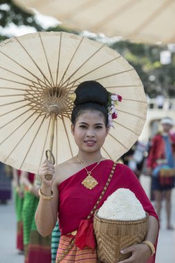 Asya Tayland Sukhothai Loy Krathong geleneği
