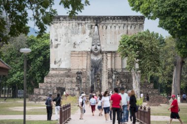 Asya Tayland Sukhothai Wat si Chum