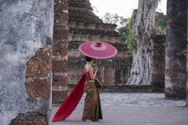 Asya Tayland Sukhothai Wat Mahathis