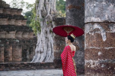 Asya Tayland Sukhothai Wat Mahathis