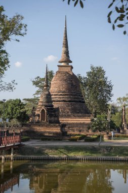 Asya Tayland Sukhothai Wat sa si Tapınağı