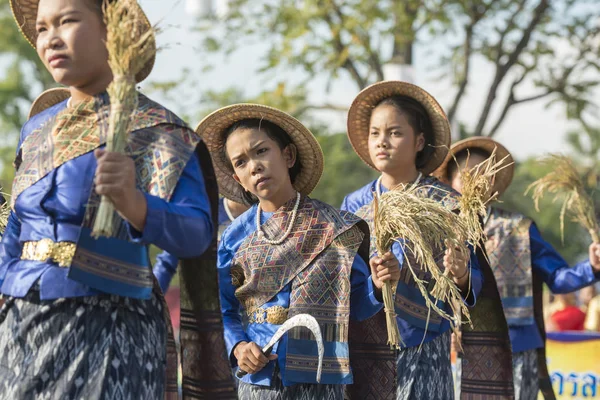 Azië Thailand Sukhothai Loy Krathong traditie — Stockfoto