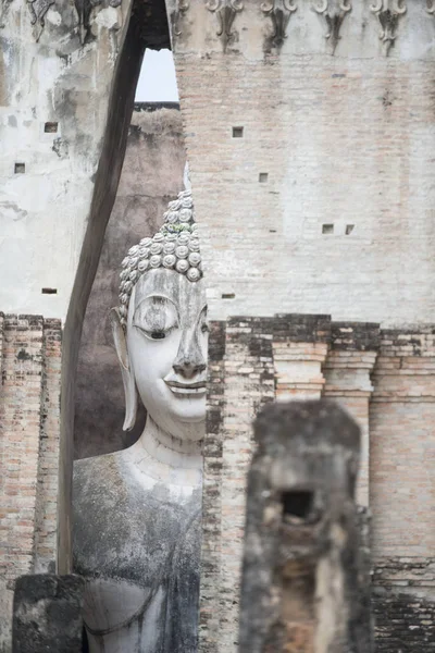 Asien Thailand Sukhothai Wat si Chum — Stockfoto