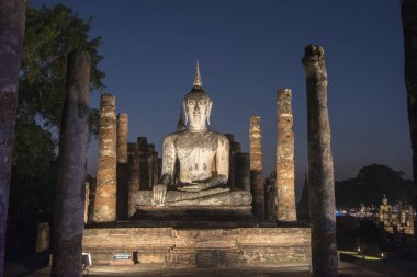 Asya Tayland Sukhothai Tapınağı