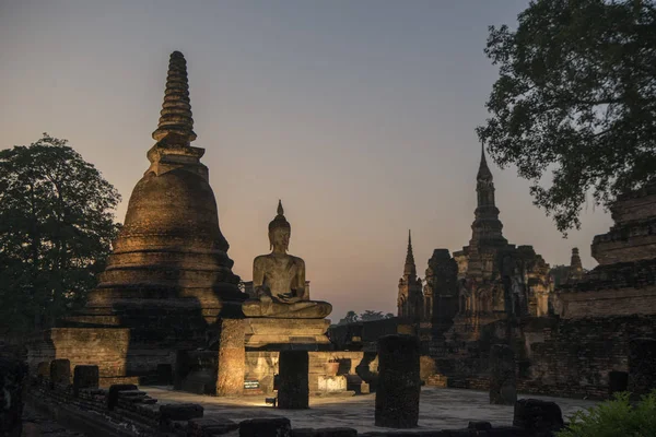 ASIA THAILAND SUKHOTHAI TEMPLE — Stock Photo, Image