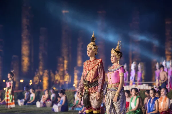 ASIA TAILANDIA SUKHOTHAI LOY KRATHONG FESTIVAL — Foto de Stock