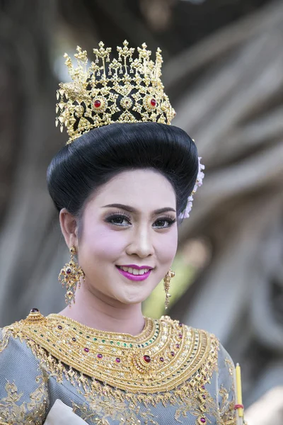 ÁSIA TAILÂNDIA SUKHOTHAI LOY KRATHONG TRADITION — Fotografia de Stock