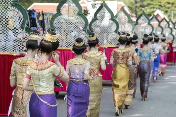 ASIA TAILANDIA SUKHOTHAI LOY KRATHONG TRADICIÓN —  Fotos de Stock