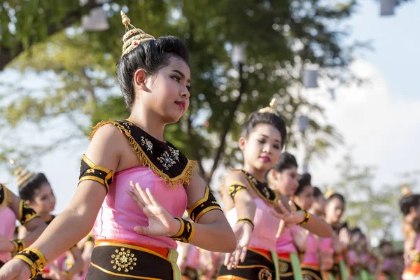 Azië Thailand Sukhothai Loy Krathong traditie — Stockfoto