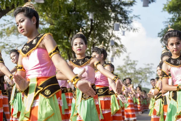 ÁSIA TAILÂNDIA SUKHOTHAI LOY KRATHONG TRADITION — Fotografia de Stock