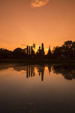 Asya Tayland Sukhothai Wat Mahathat Buddha