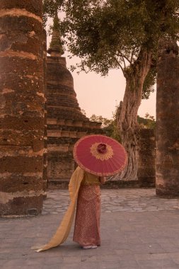 Asya Tayland Sukhothai Wat Mahathis