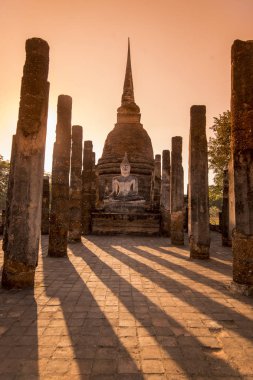 Asya Tayland Sukhothai Wat sa si Tapınağı