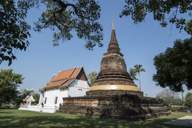Asya Tayland Sukhothai Wat tra Phang Thong