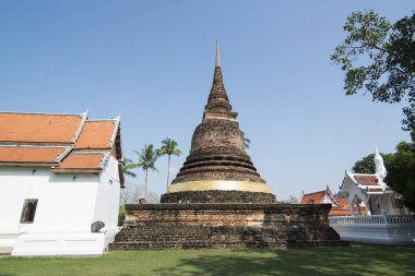 Asya Tayland Sukhothai Wat tra Phang Thong