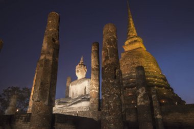 Asya Tayland Sukhothai Wat sa si Tapınağı
