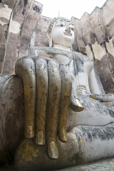 Asya Tayland Sukhothai Wat si Chum — Stok fotoğraf
