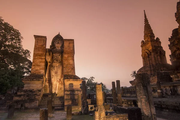 Asya Tayland Sukhothai Wat Mahathat Tapınağı — Stok fotoğraf