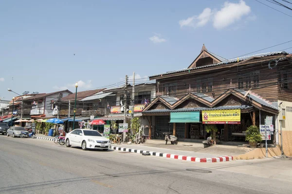 ASIA TAILANDIA SUKHOTHAI VILLAGE HISTORICAL PARK — Foto de Stock