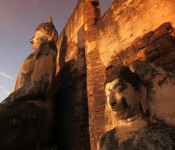 Asien Thailand Sukhothai Temple Mahathat — Stockfoto