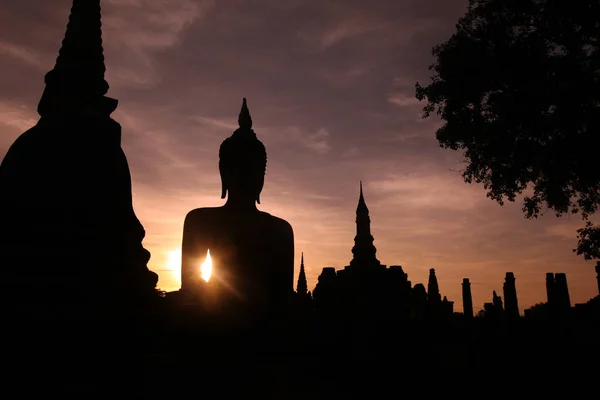 ASIA THAILANDIA SUKHOTHAI TEMPLE — Foto Stock