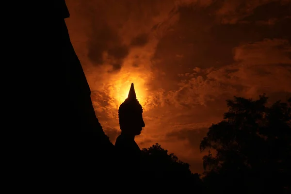 Asya Tayland Sukhothai Temple Mahathis — Stok fotoğraf