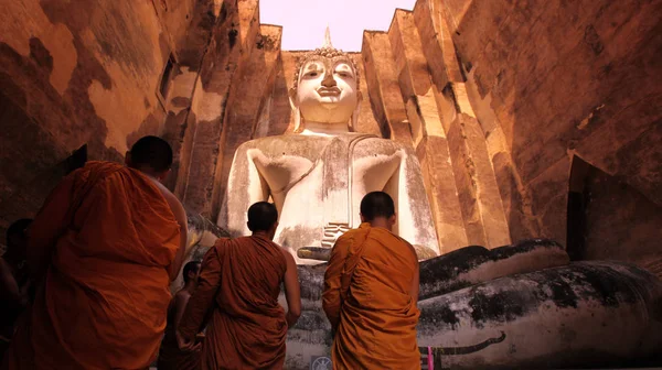 Asya Tayland Sukhothai Wat si Chum — Stok fotoğraf