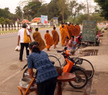 Asya Tayland Sukhothai Insanlar Monk