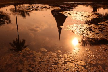 Asya Tayland Sukhothai Tapınağı Stupa