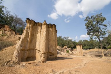Tayland Phrae Phae Muang Phi peyzaj