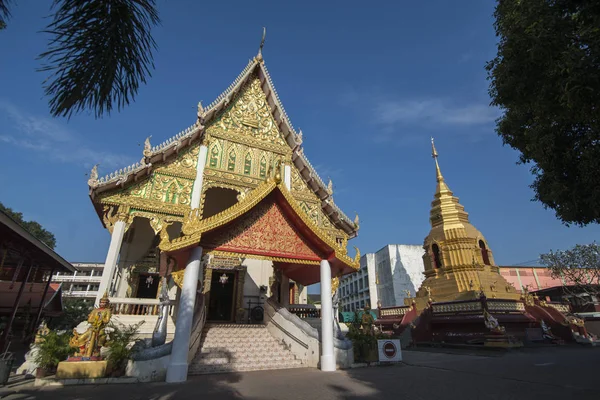 ประเทศไทย PHRAE WAT THAI TEMPLE — ภาพถ่ายสต็อก