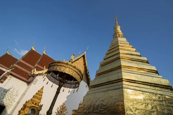 Thaiföld Phrae Wat Phra hogy Cho HAE Temple — Stock Fotó
