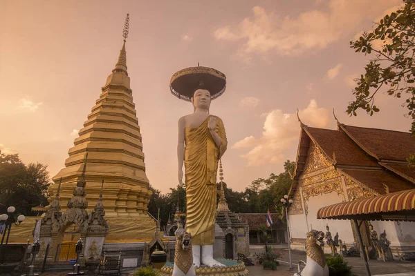 Tajlandia Phrae Wat Phra że Chom Chaeng — Zdjęcie stockowe